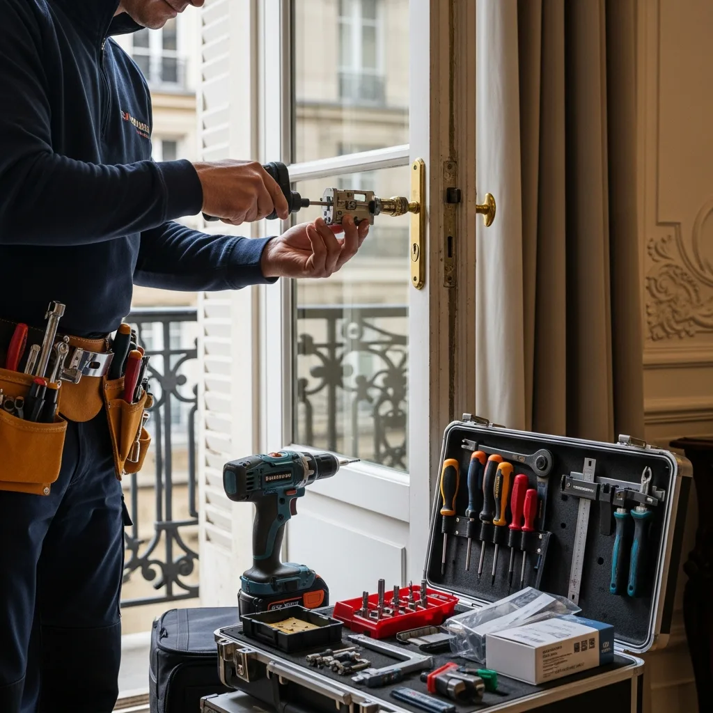 Installation serrure haute sécurité à Paris 1er (75001)