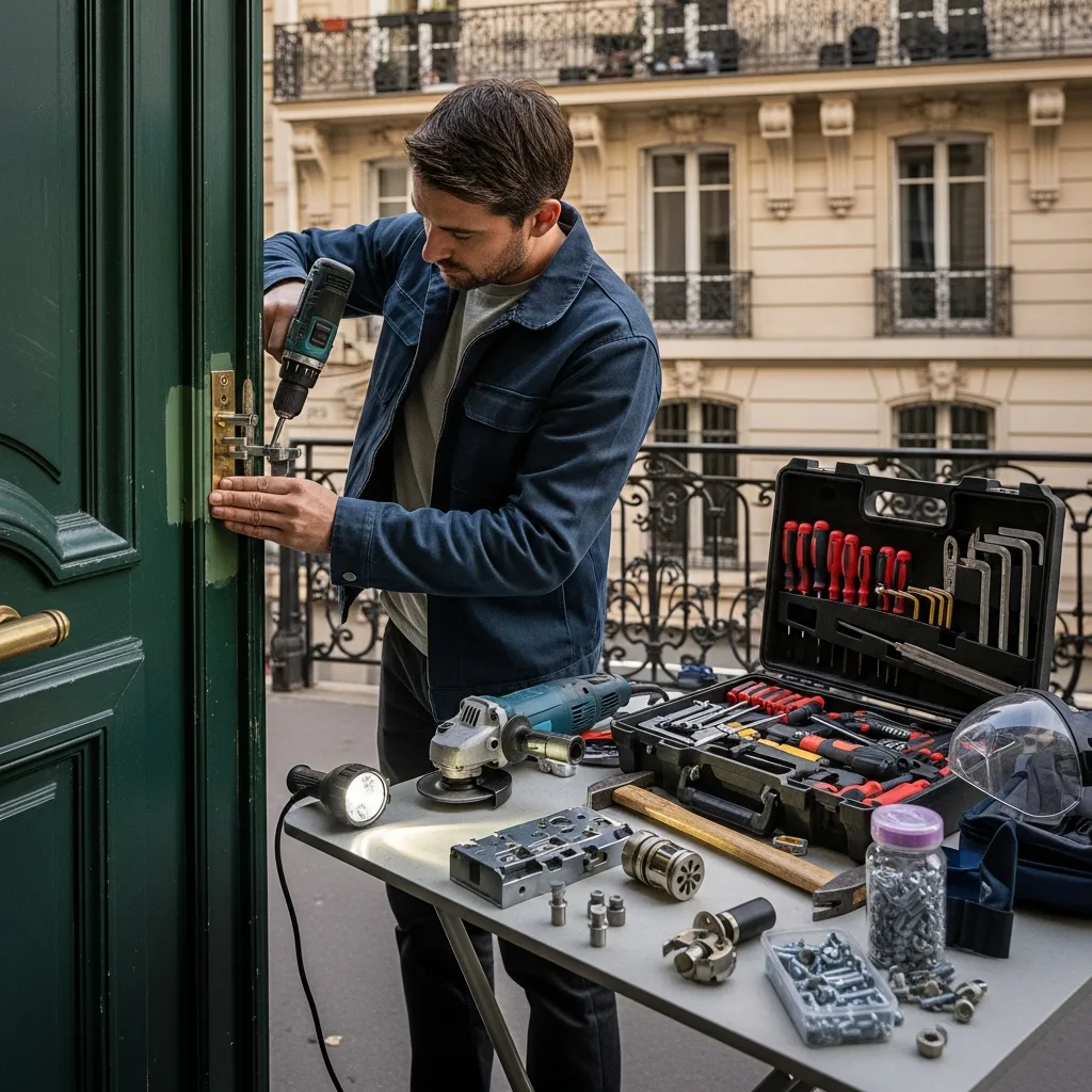 Installation serrure haute sécurité à Paris 10ème (75010)