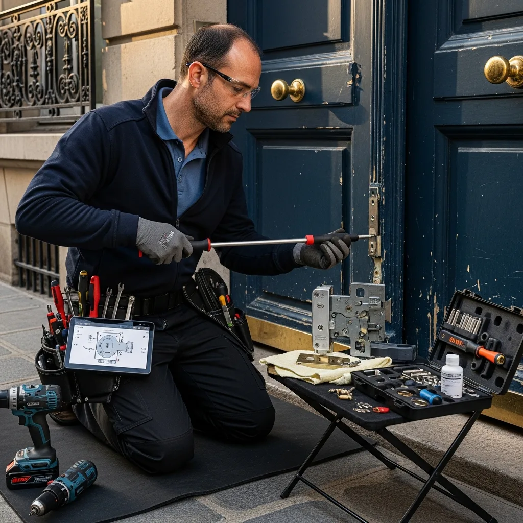 Installation serrure haute sécurité à Paris 11ème (75011)