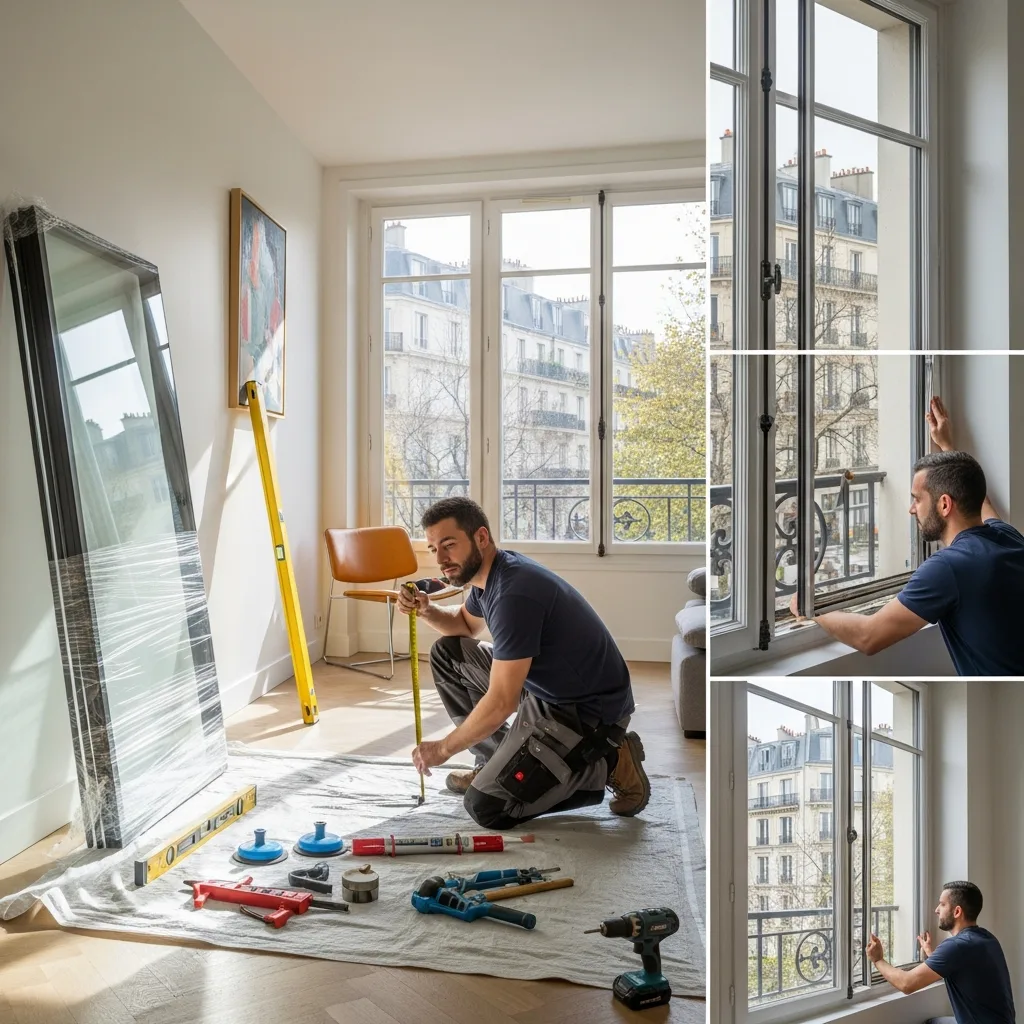 Pose double vitrage à Paris 12ème (75012)