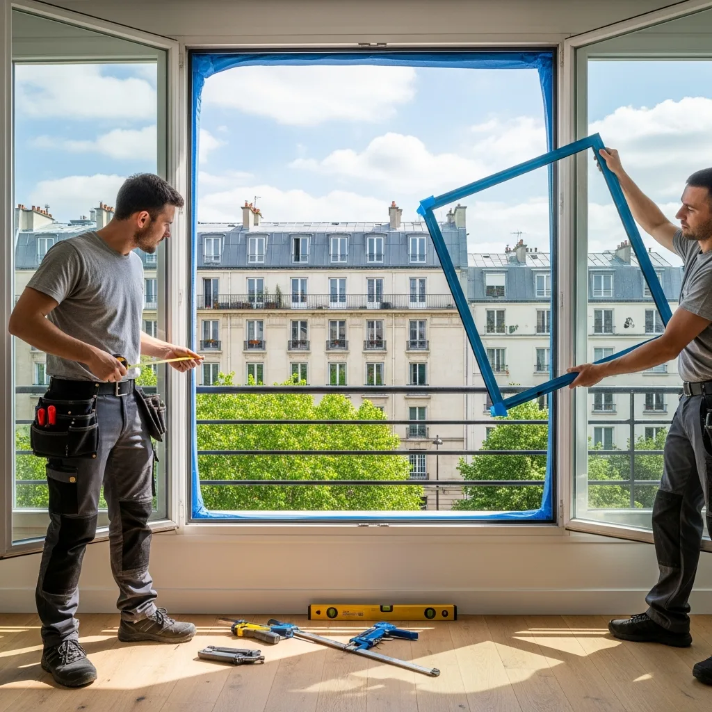 Pose double vitrage à Paris 13ème (75013)