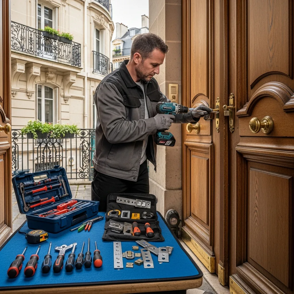 Installation serrure haute sécurité à Paris 15ème (75015)