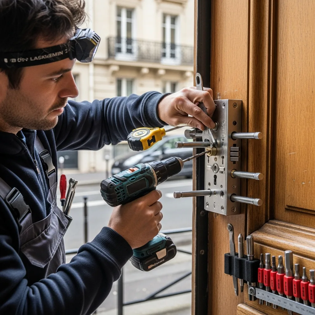 Installation serrure haute sécurité à Paris 17ème (75017)