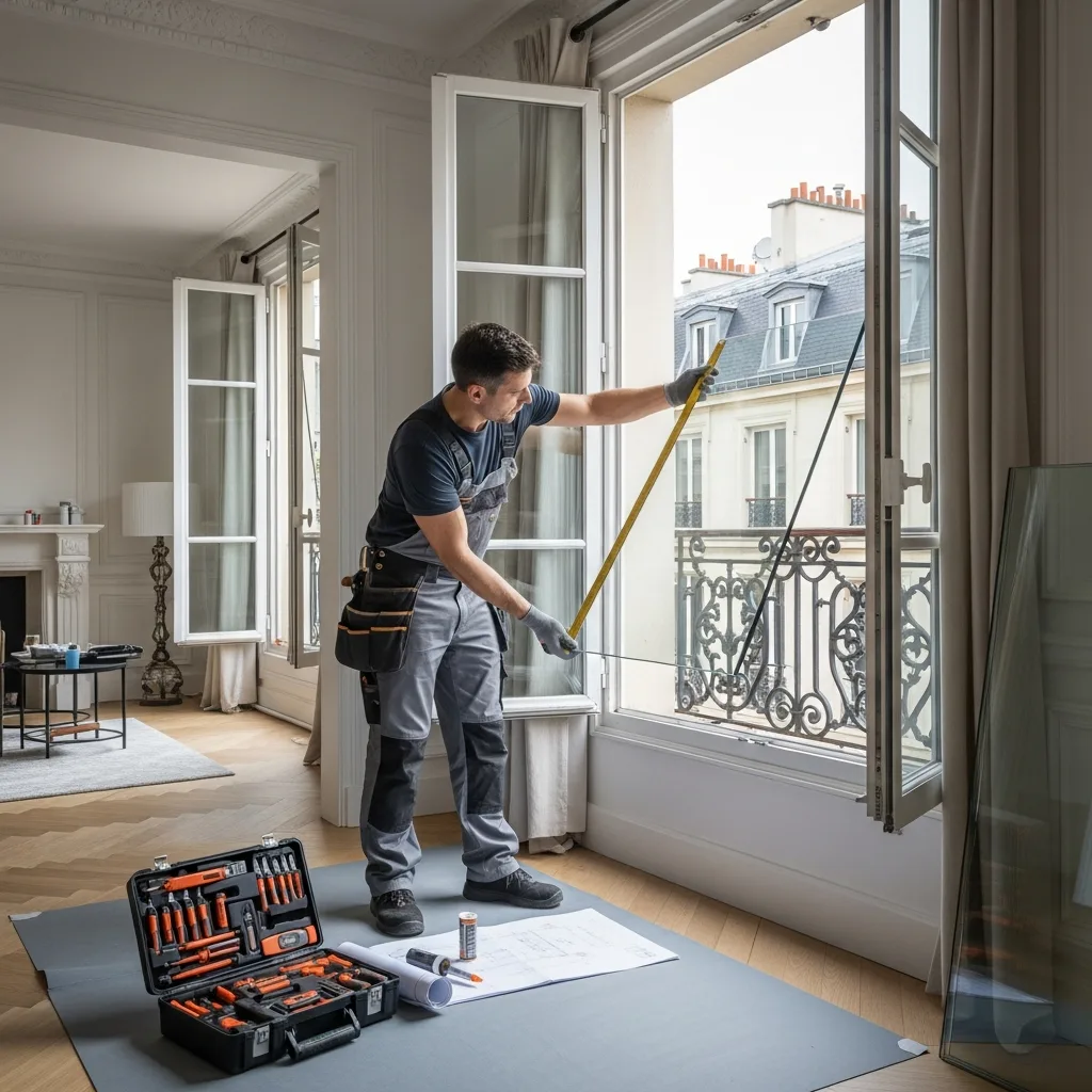 Pose double vitrage à Paris 17ème (75017)