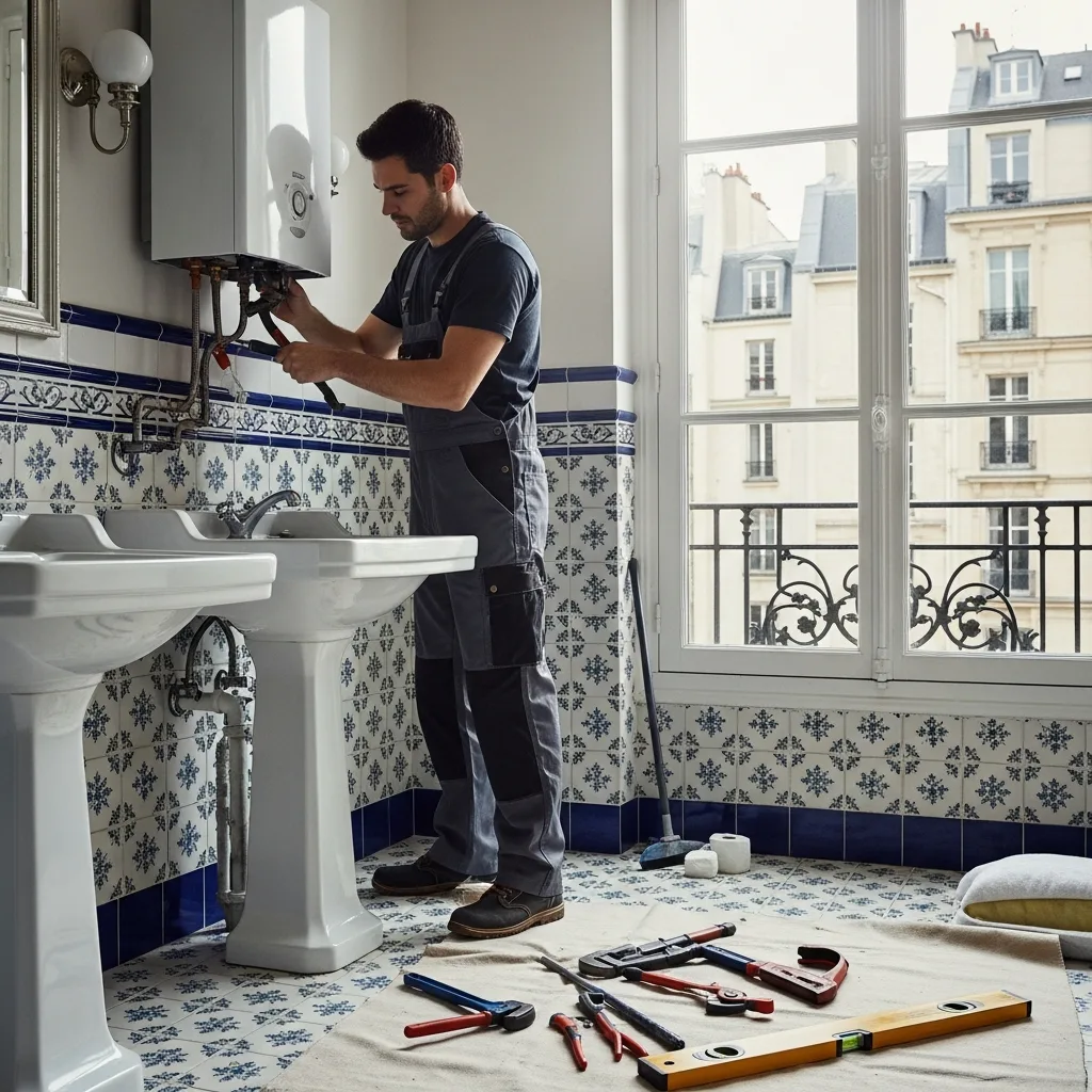 Installation plomberie à Paris 18ème (75018)