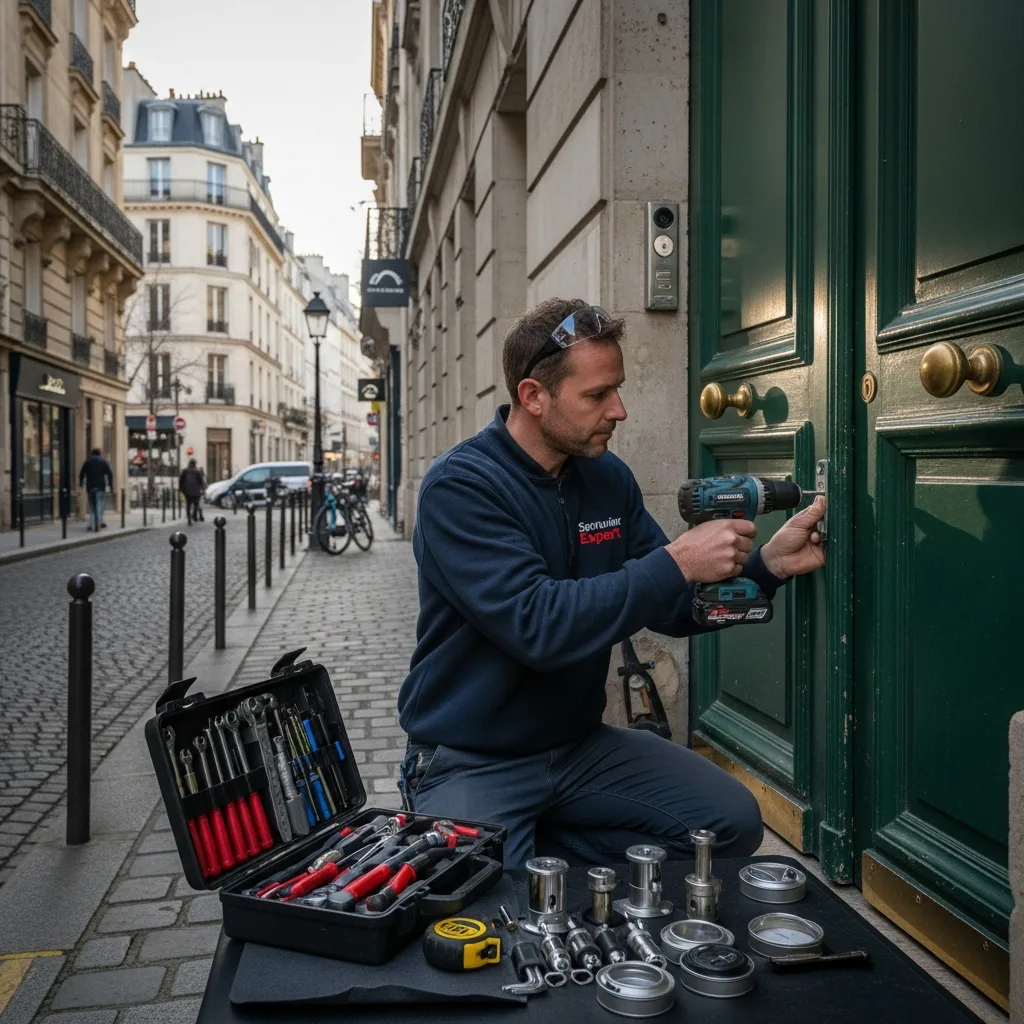 Installation serrure haute sécurité à Paris 18ème (75018)