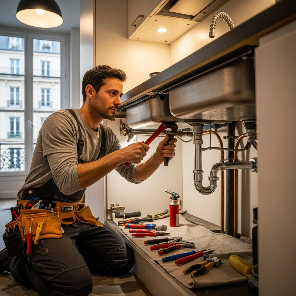 Plombier intervenant à Paris 19ème