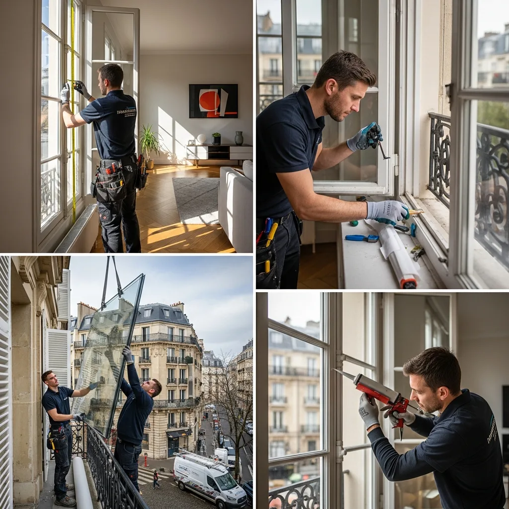 Pose double vitrage à Paris 19ème (75019)