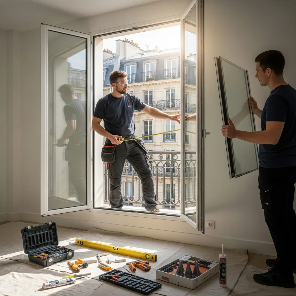 Pose double vitrage à Paris 2ème (75002)