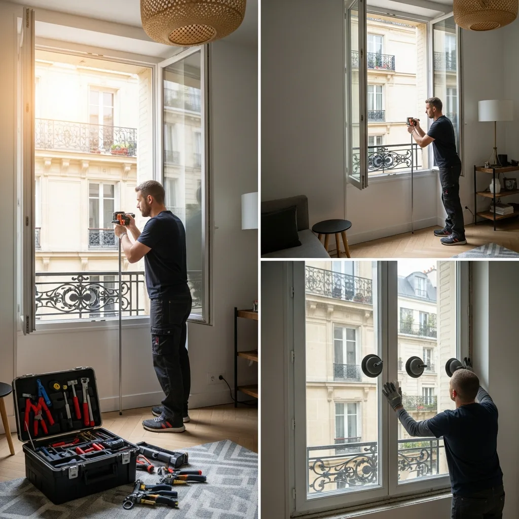 Pose double vitrage à Paris 20ème (75020)