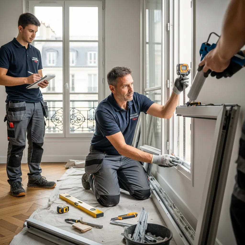 Pose double vitrage à Paris 3ème (75003)