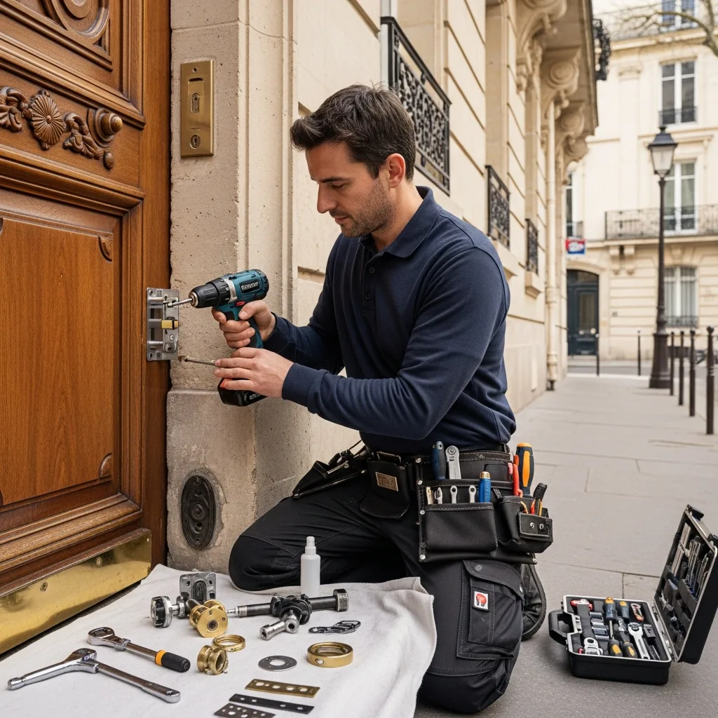 Installation serrure haute sécurité à Paris 6ème (75006)