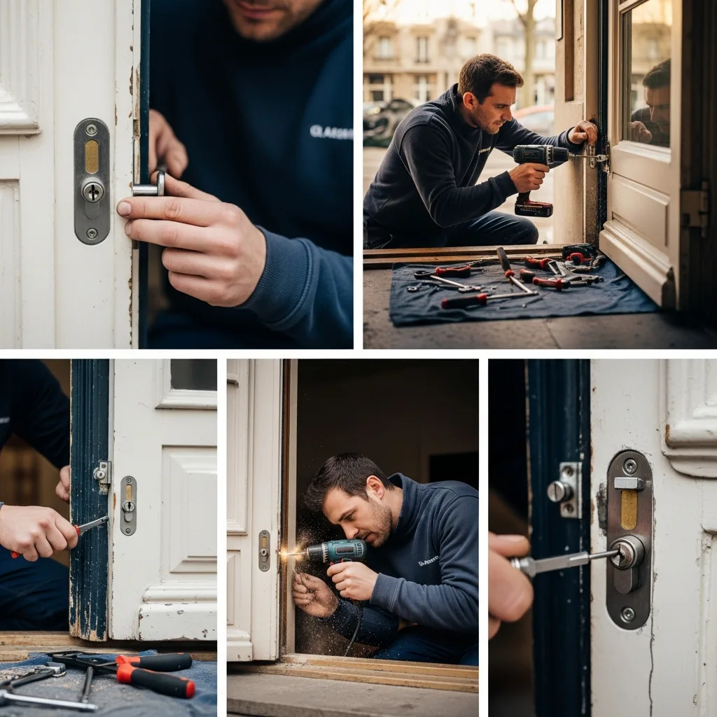 Installation serrure haute sécurité à Paris 8ème (75008)
