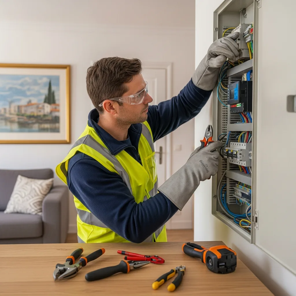 Électricien intervenant à Penchard