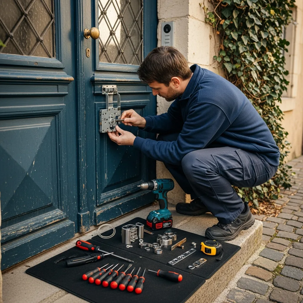 Installation serrure haute sécurité à Pommeuse (77515)