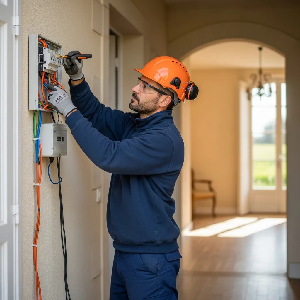 Électricien intervenant à Pontault-Combault