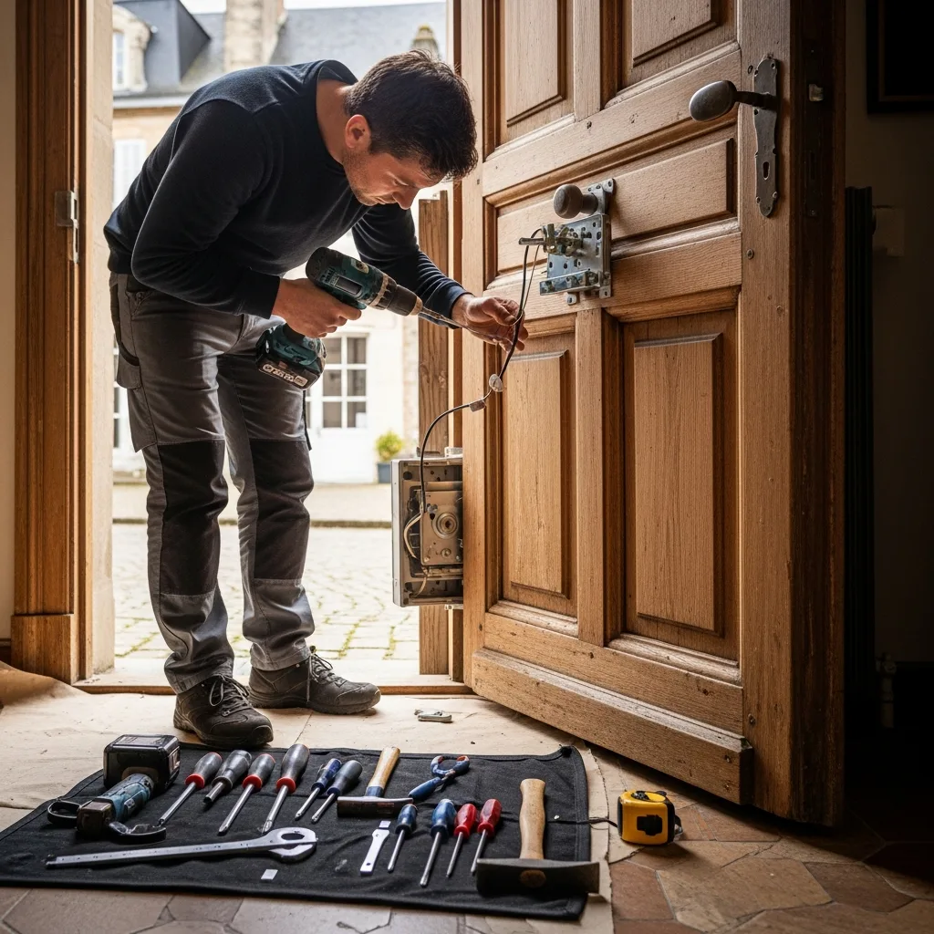 Installation serrure haute sécurité à Porcheville (78440)