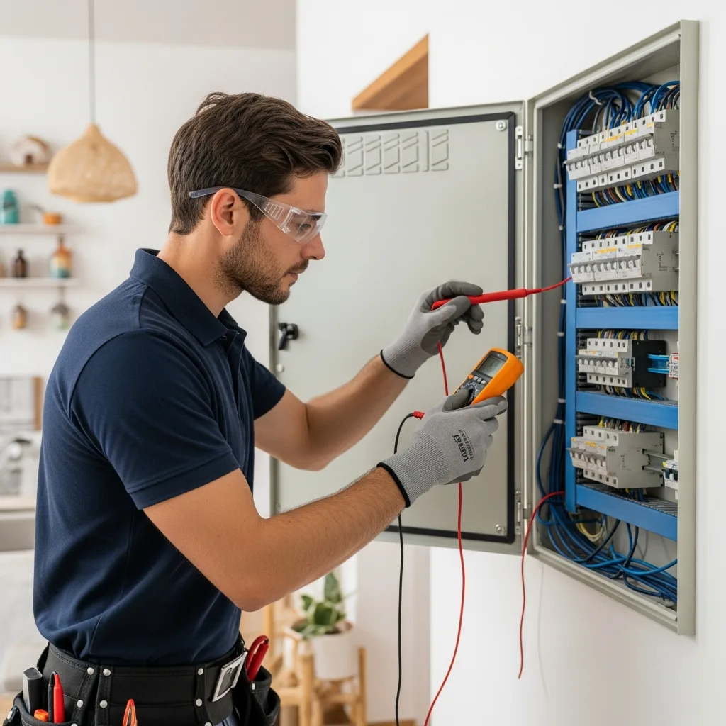 Électricien intervenant à Presles-en-Brie
