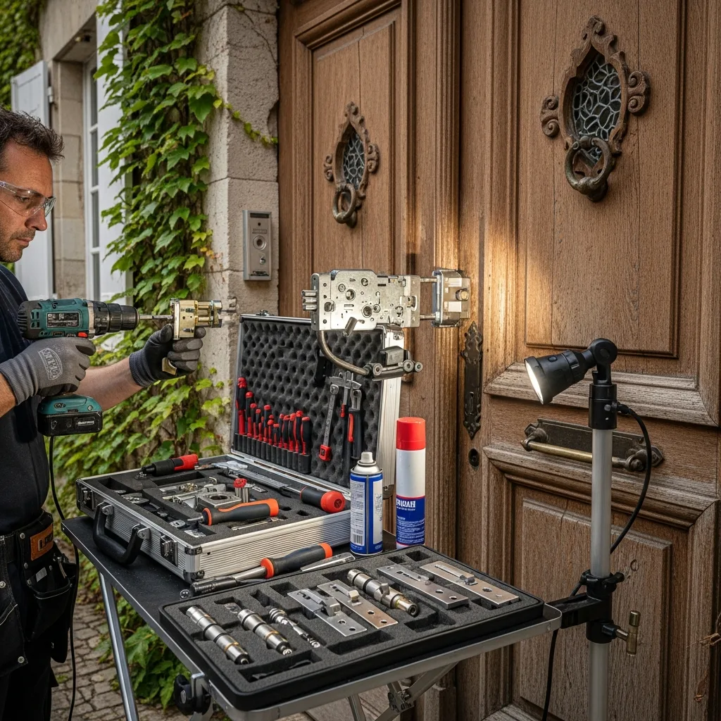 Installation serrure haute sécurité à Presles (95590)