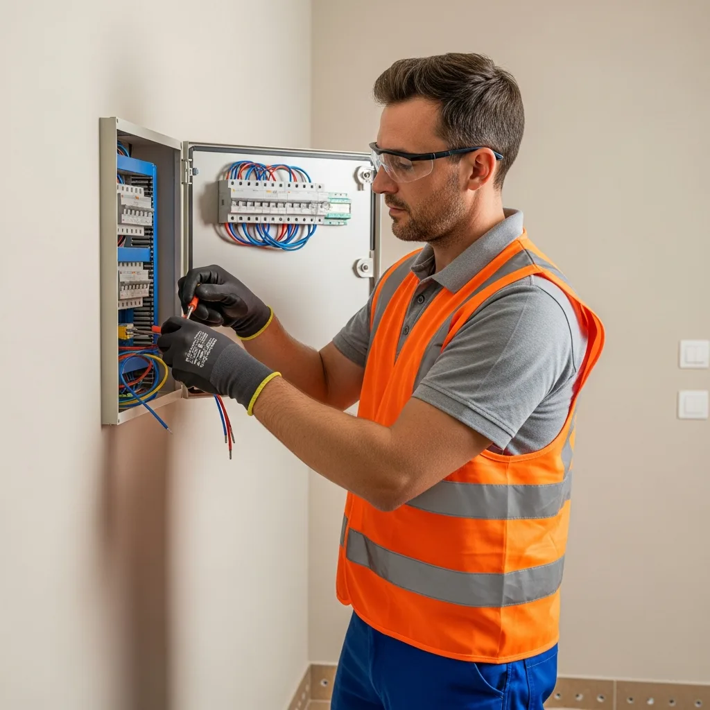 Électricien intervenant à Pringy
