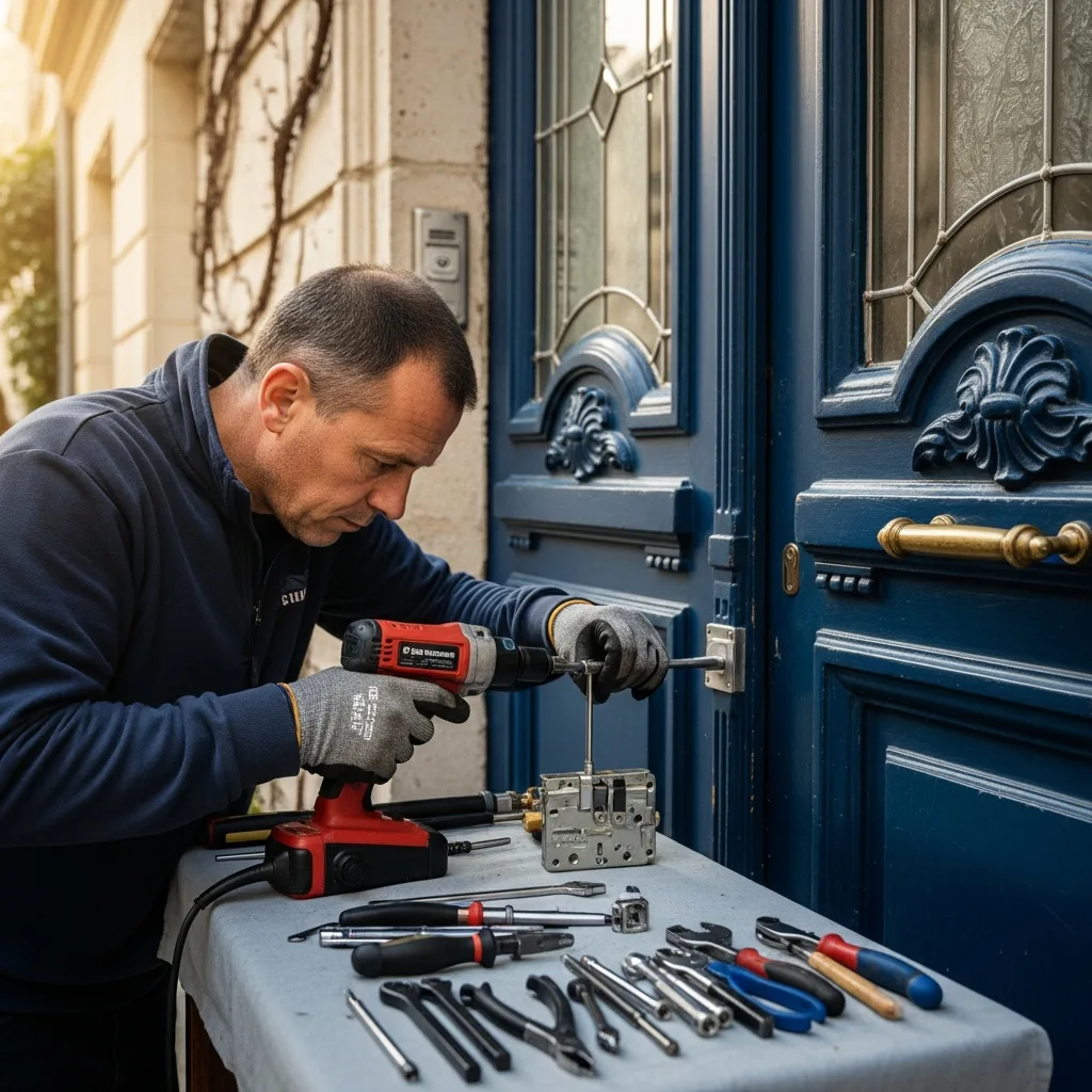 Installation serrure haute sécurité à Puiseux-en-France (95380)
