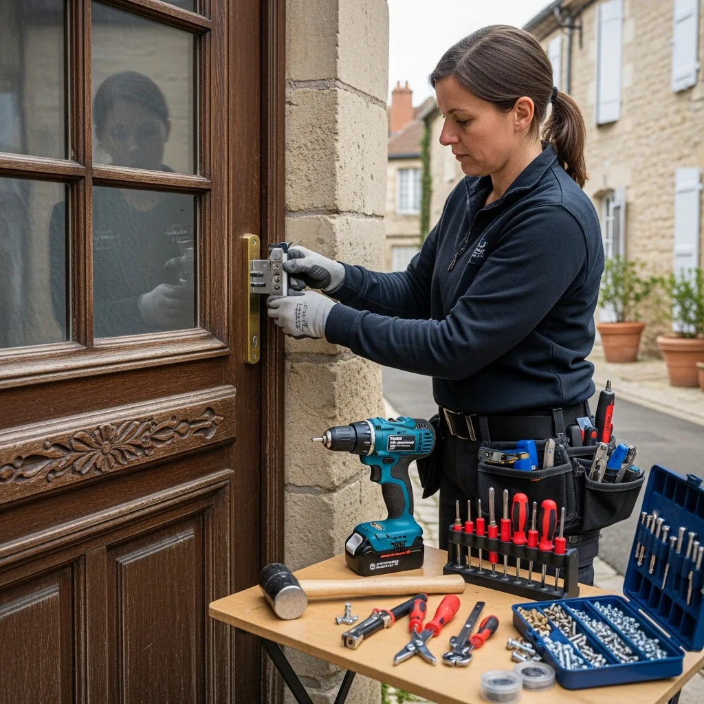Installation serrure haute sécurité à Réau (77550)