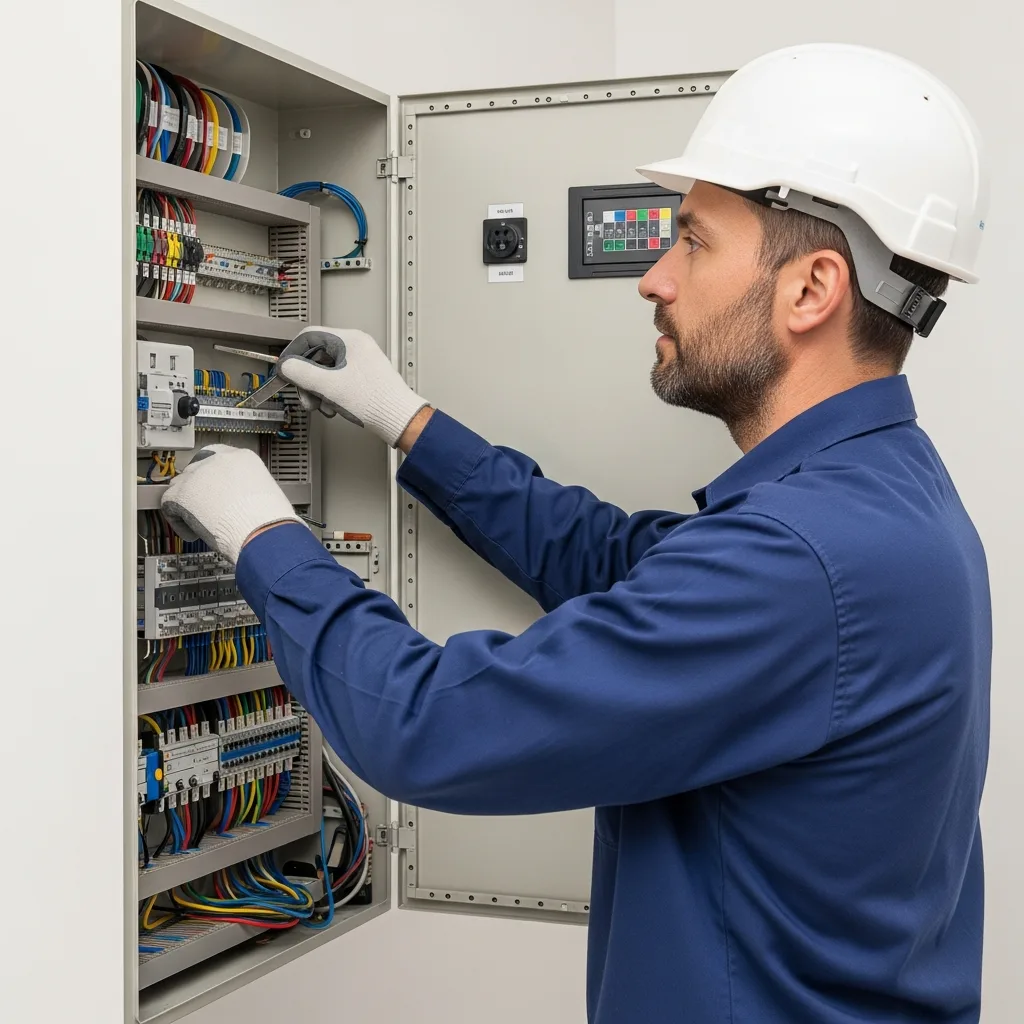 Électricien intervenant à Rebais
