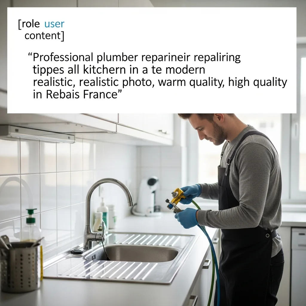 Plombier intervenant à Rebais