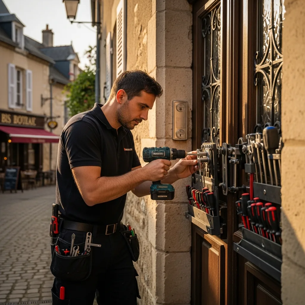 Installation serrure haute sécurité à Rebais (77510)