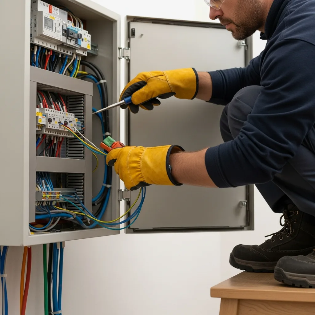 Électricien intervenant à Romainville