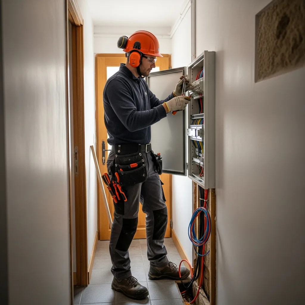 Électricien intervenant à Rosny-sur-Seine