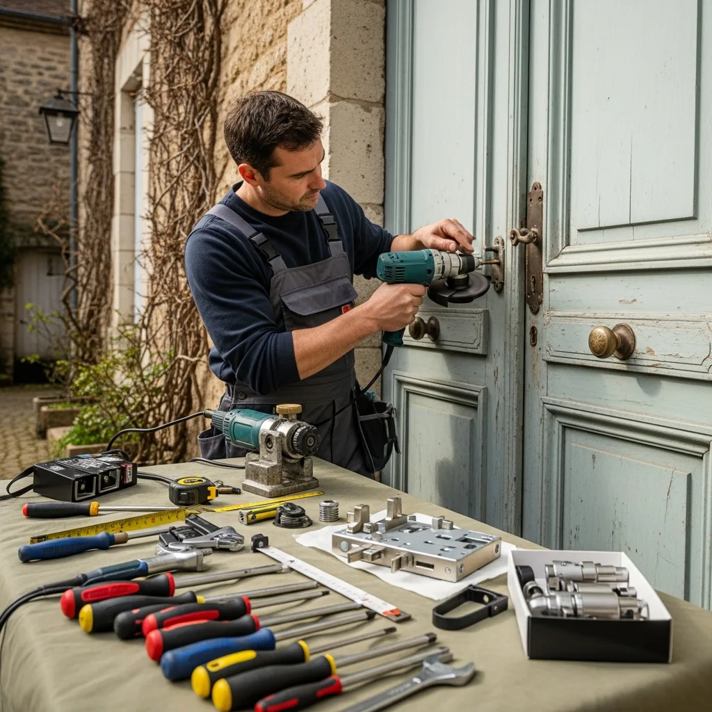 Installation serrure haute sécurité à Rubelles (77950)