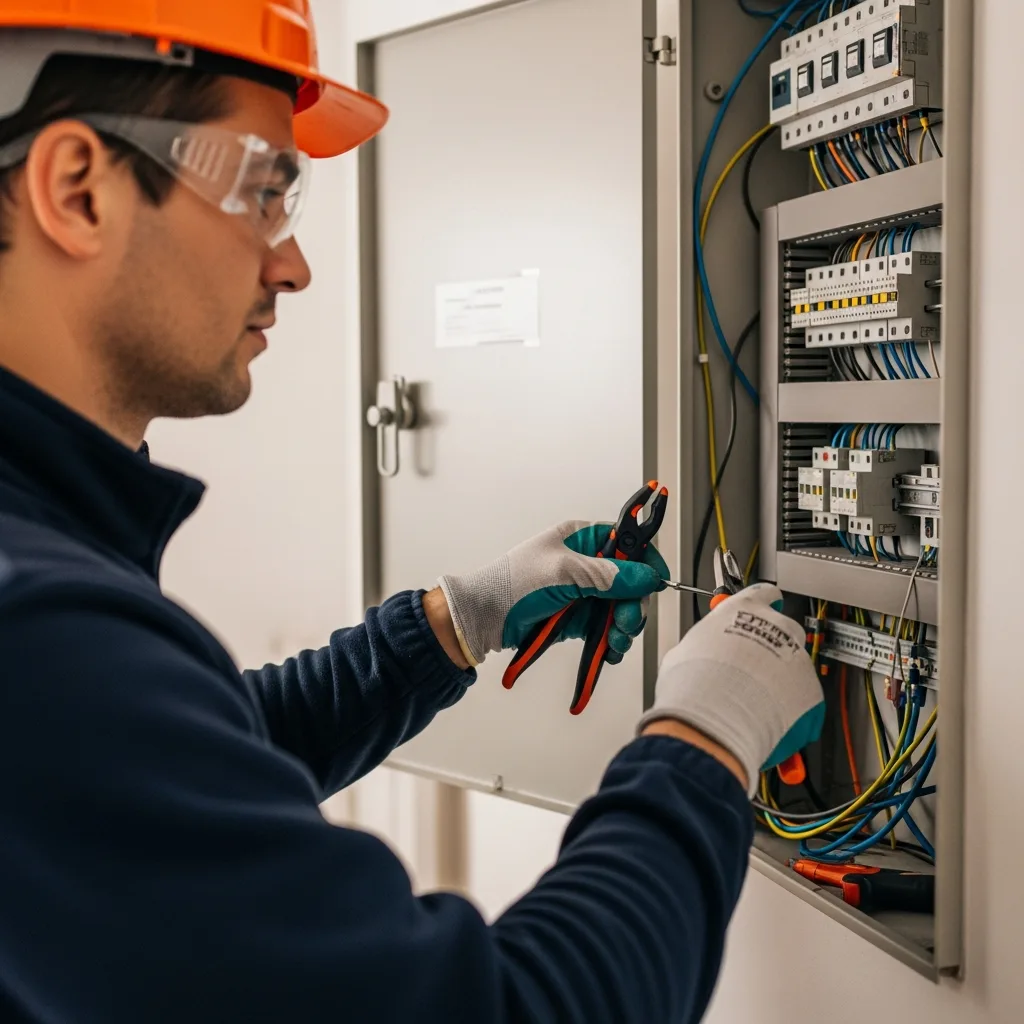 Électricien intervenant à Saclas