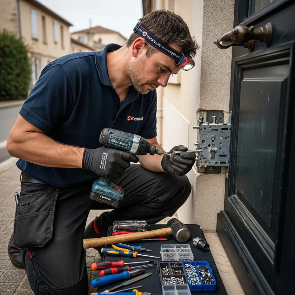 Installation serrure haute sécurité à Saclas (91690)