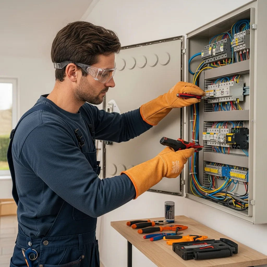 Électricien intervenant à Saint-Fargeau-Ponthierry