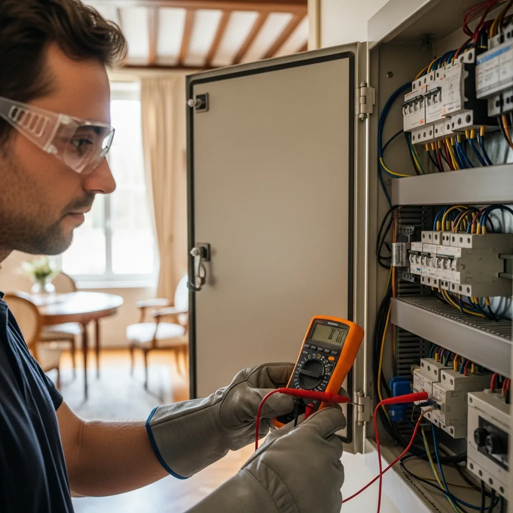 Électricien intervenant à Saint-Michel-sur-Orge