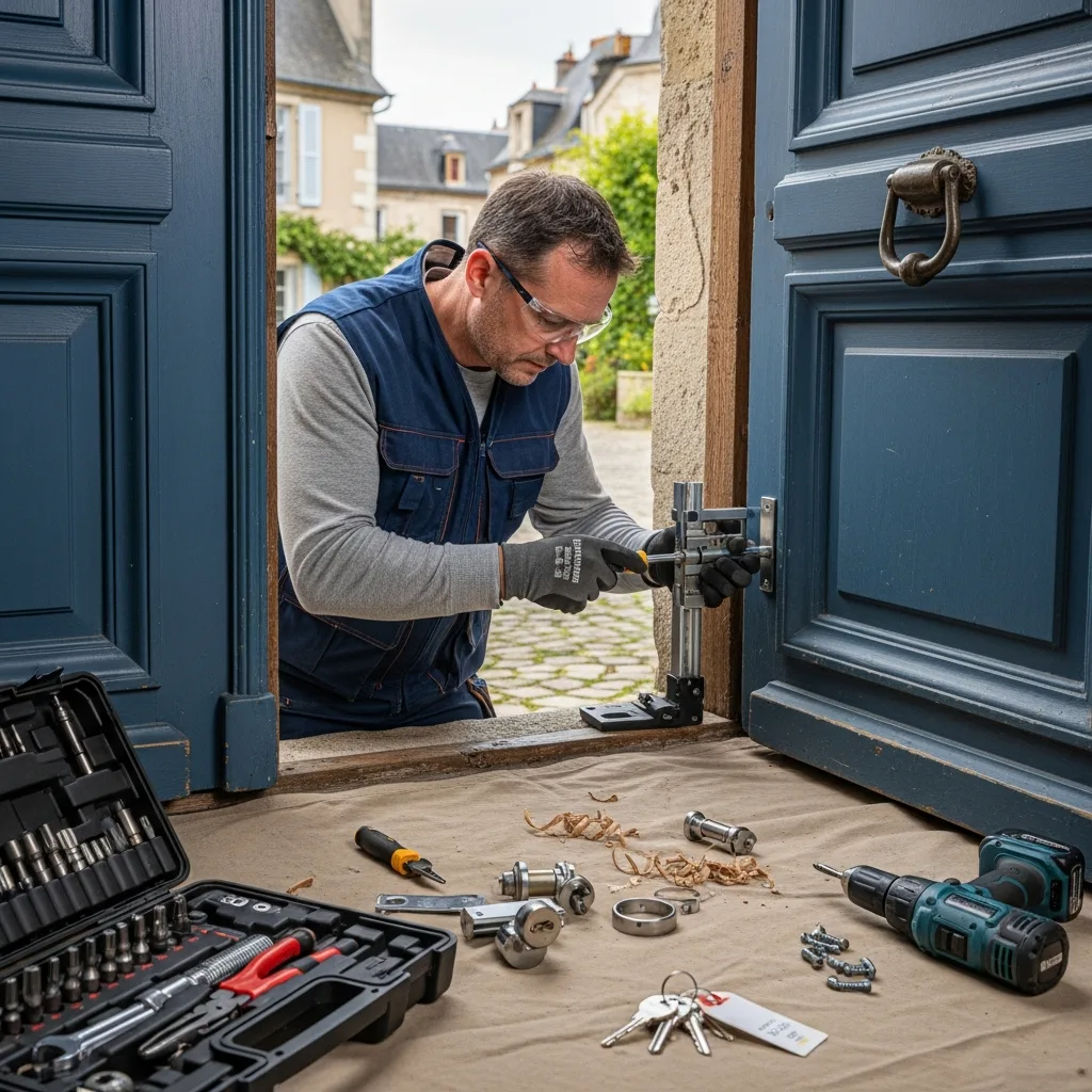 Installation serrure haute sécurité à Saint-Sauveur-sur-École (77930)