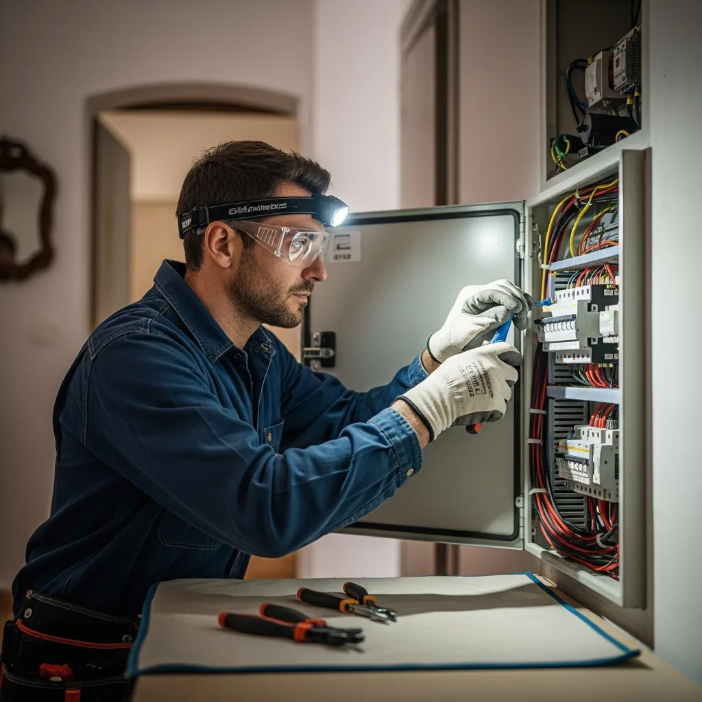 Électricien intervenant à Saint-Soupplets