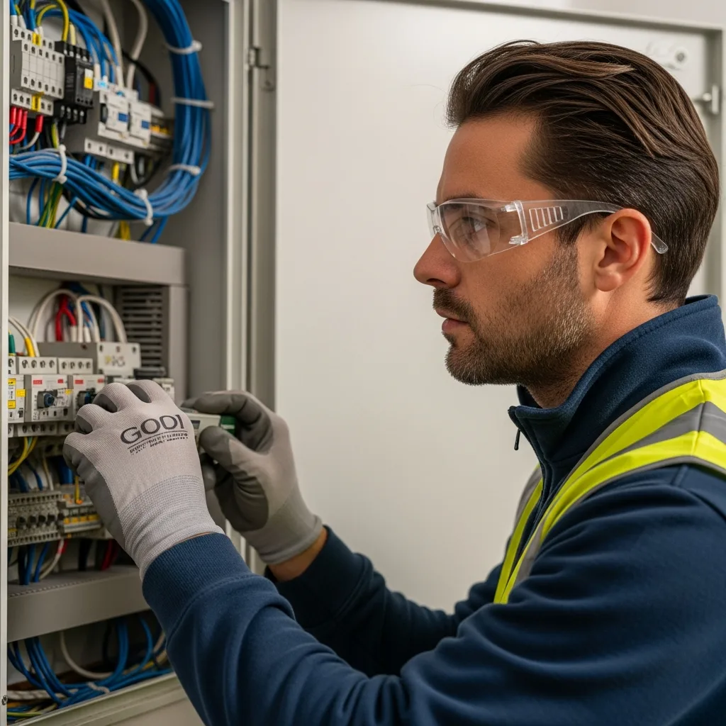 Électricien intervenant à Sainte-Colombe
