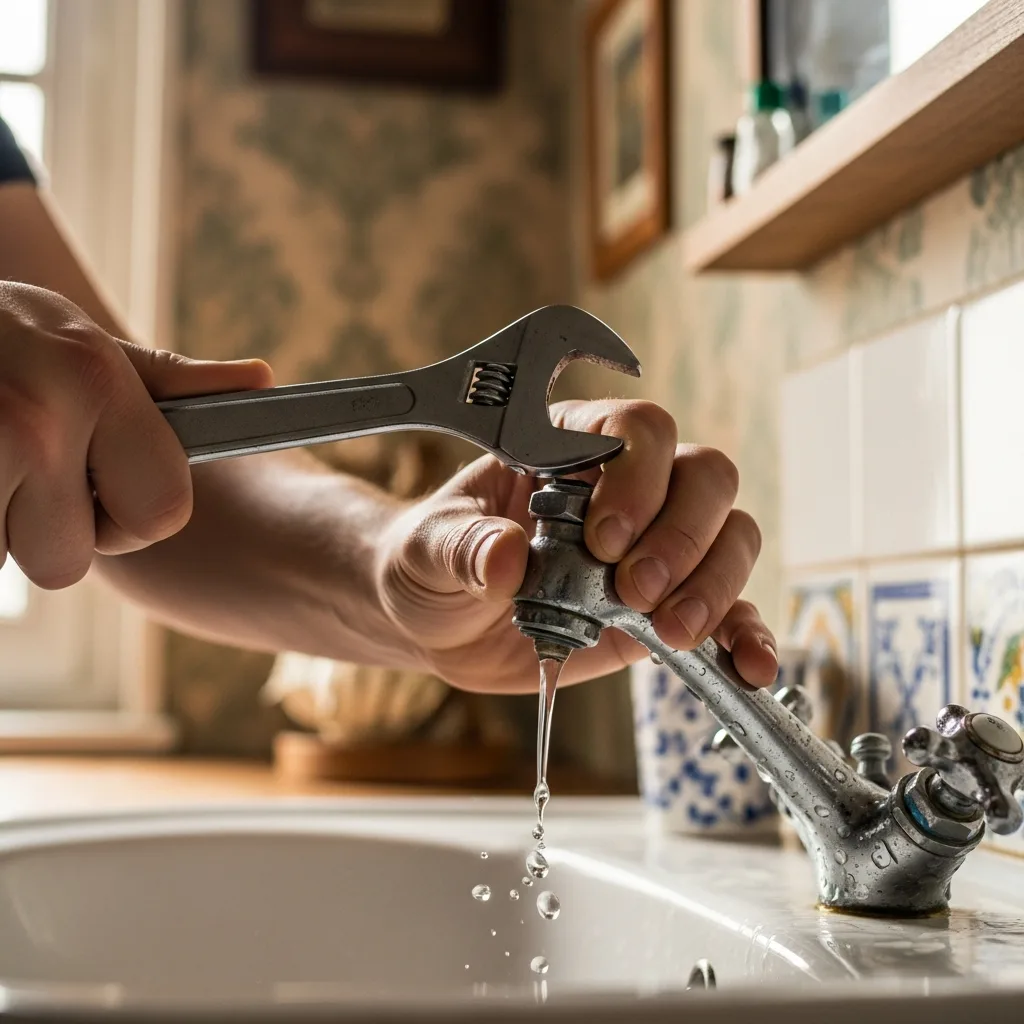 Réparation fuite d'eau à Samoreau