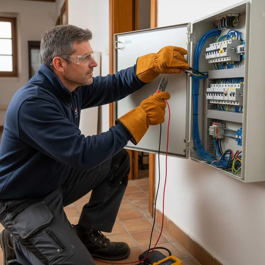 Électricien intervenant à Sannois