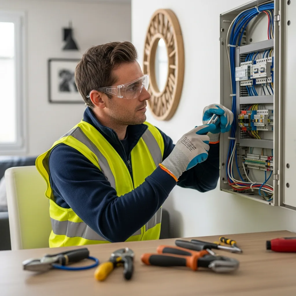 Électricien intervenant à Sarcelles
