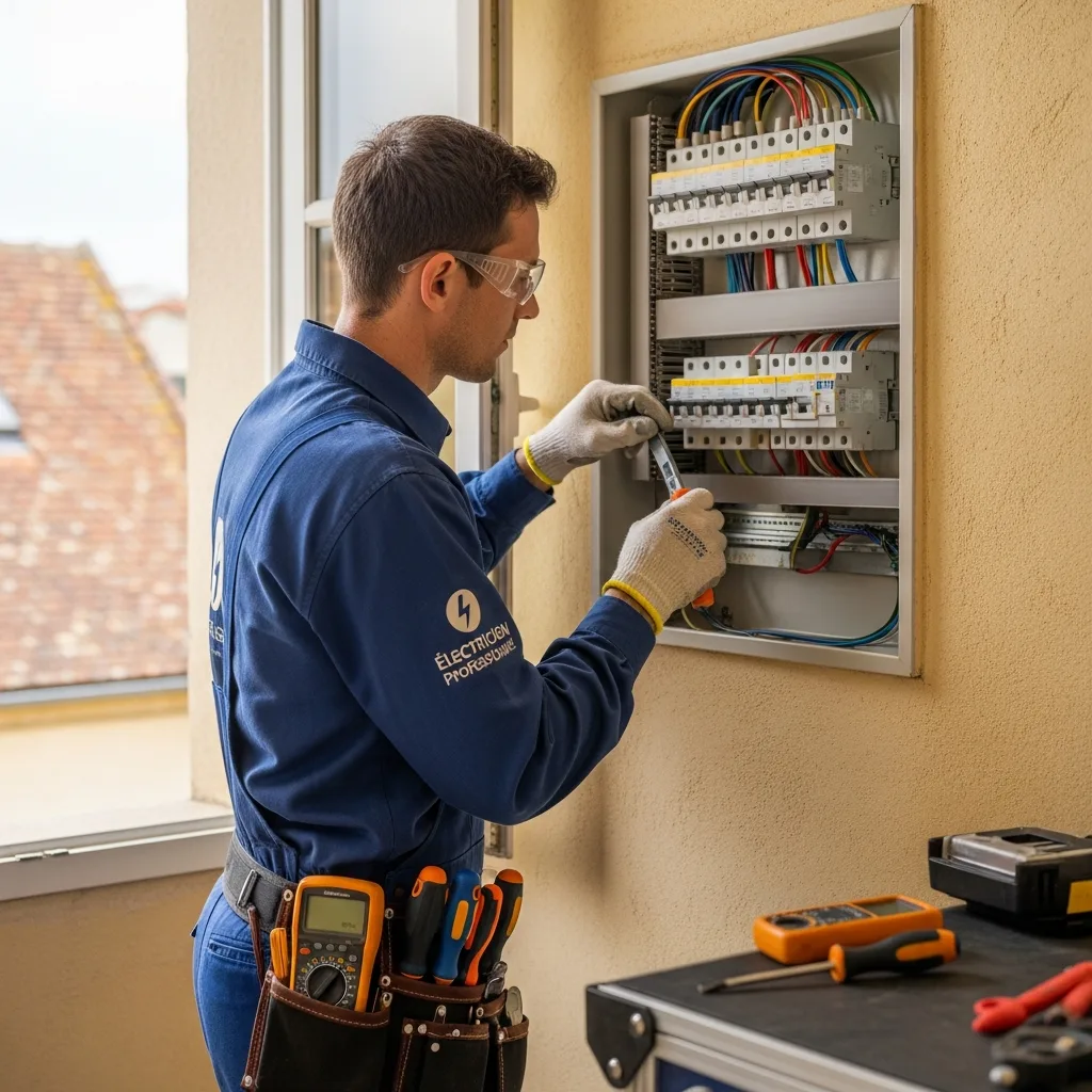 Électricien intervenant à Sceaux