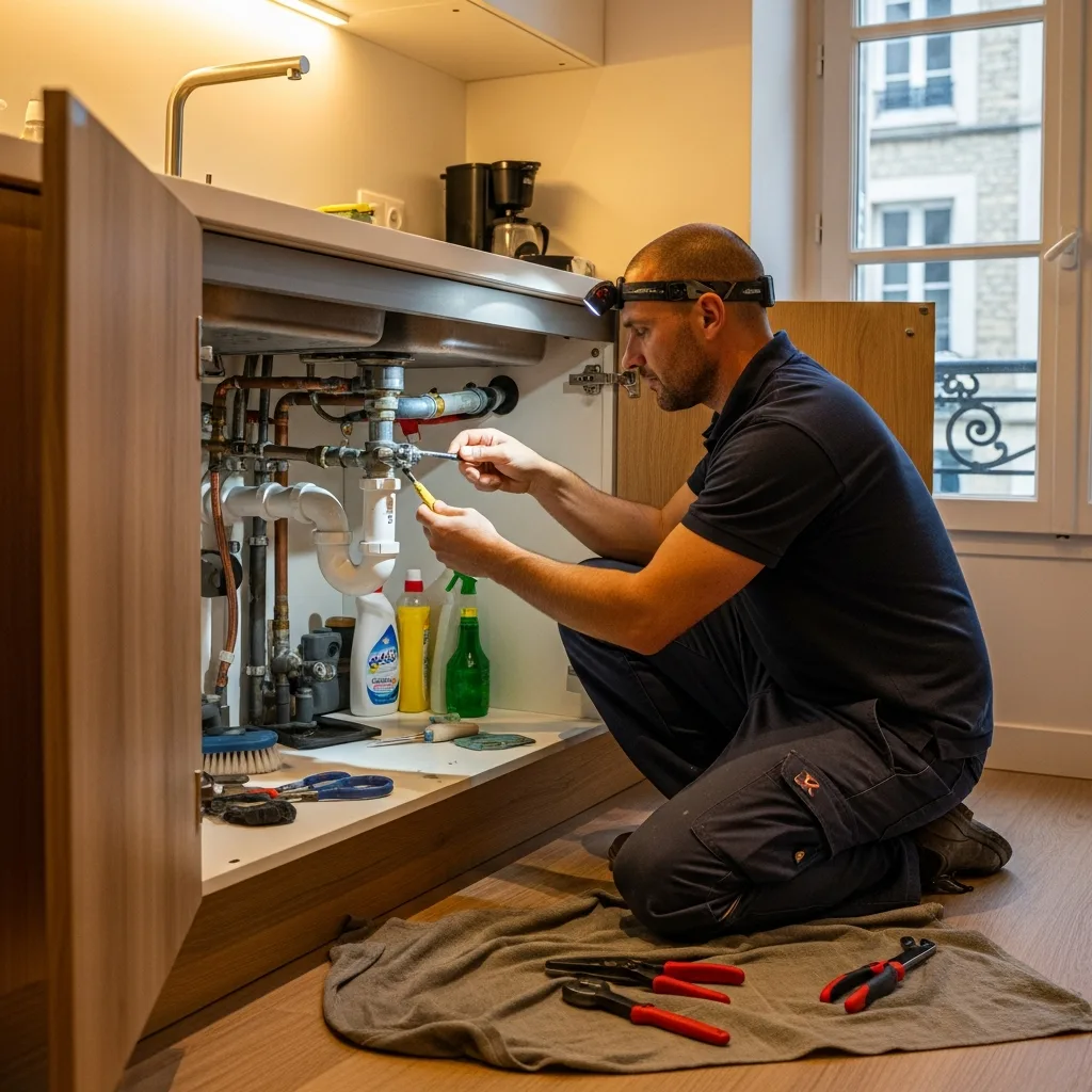 Plombier intervenant à Septeuil