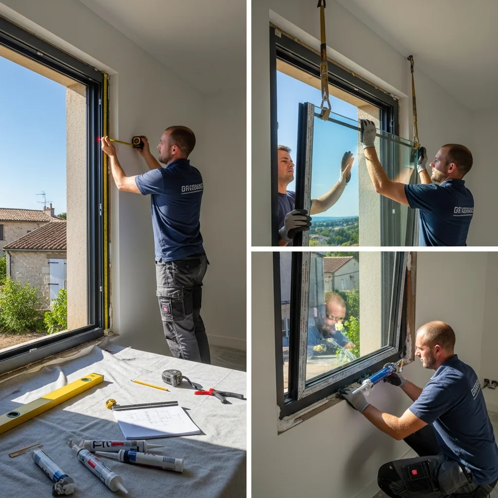 Pose double vitrage à Septeuil (78790)