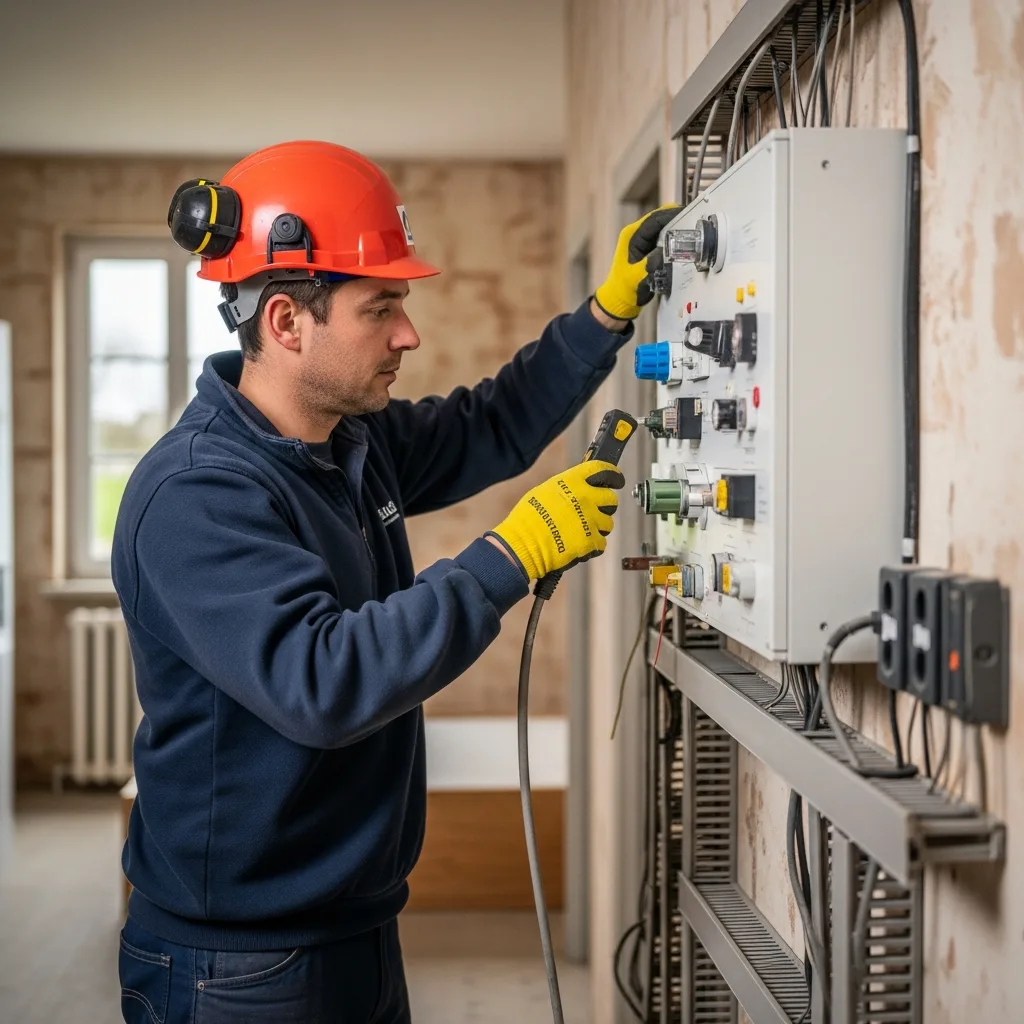 Électricien intervenant à Seraincourt