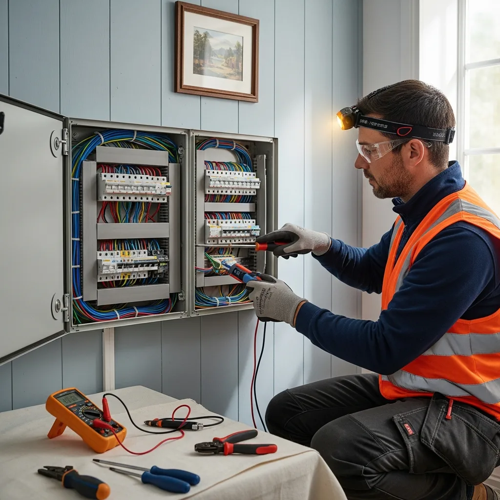 Électricien intervenant à Sermaise