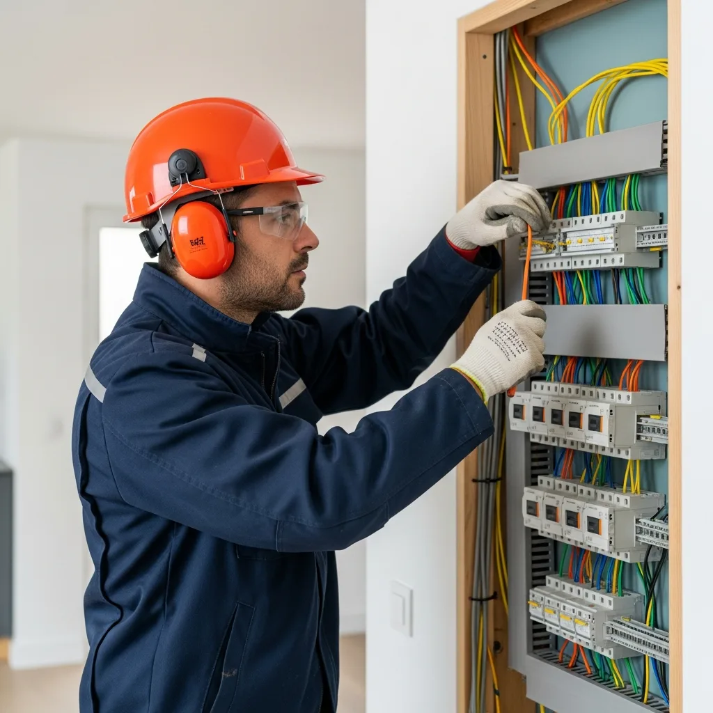 Électricien intervenant à Thiais
