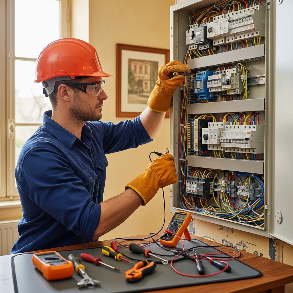 Électricien intervenant à Thoiry