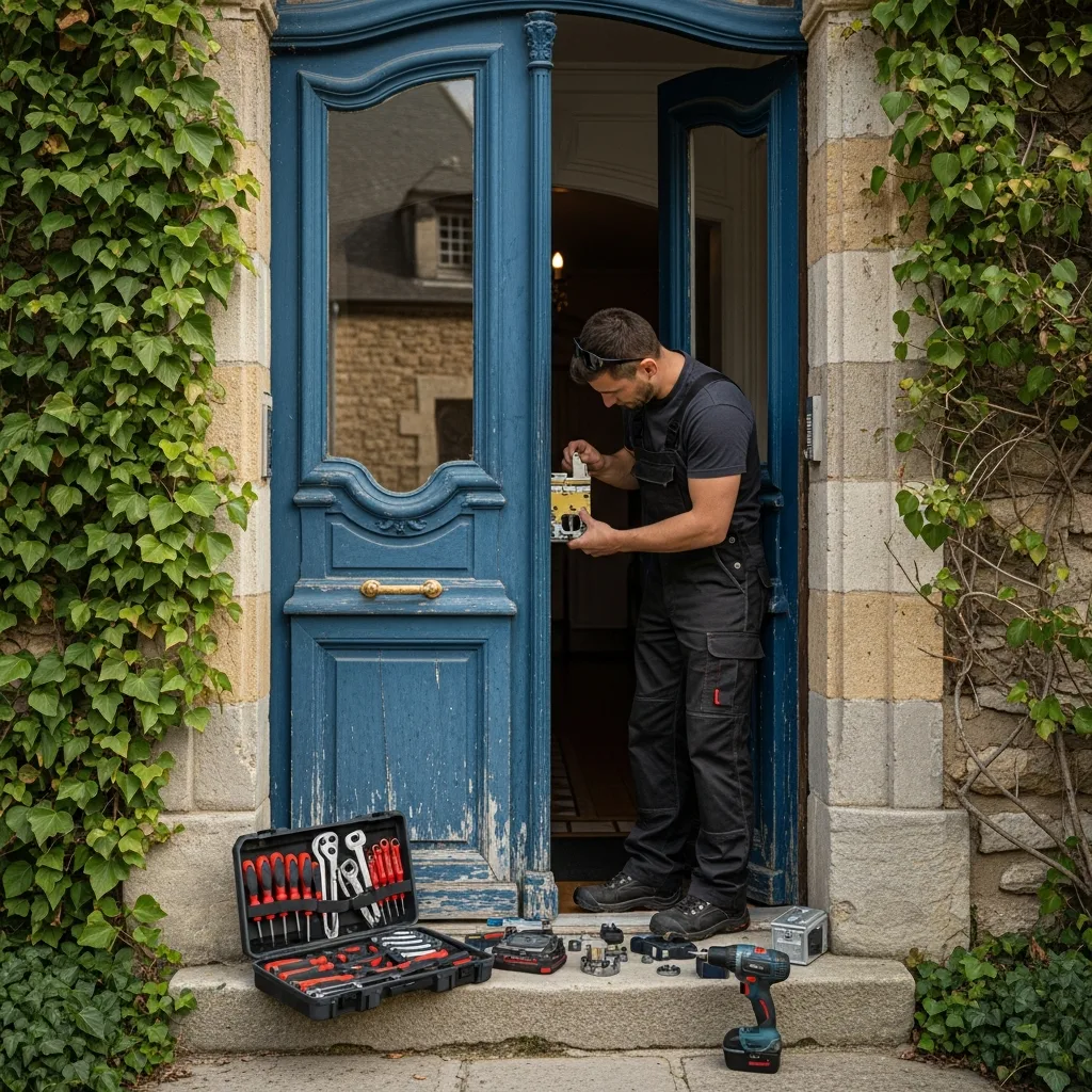 Installation serrure haute sécurité à Thoiry (78770)